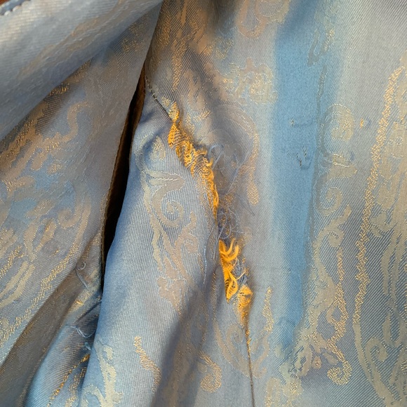 Coat, leather light tan brown, double lining cloth - Picture 6 of 13